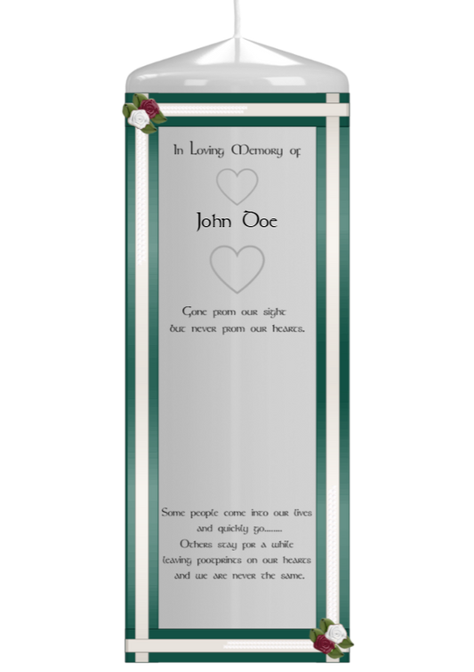 Memorial Candle (Picture Option)