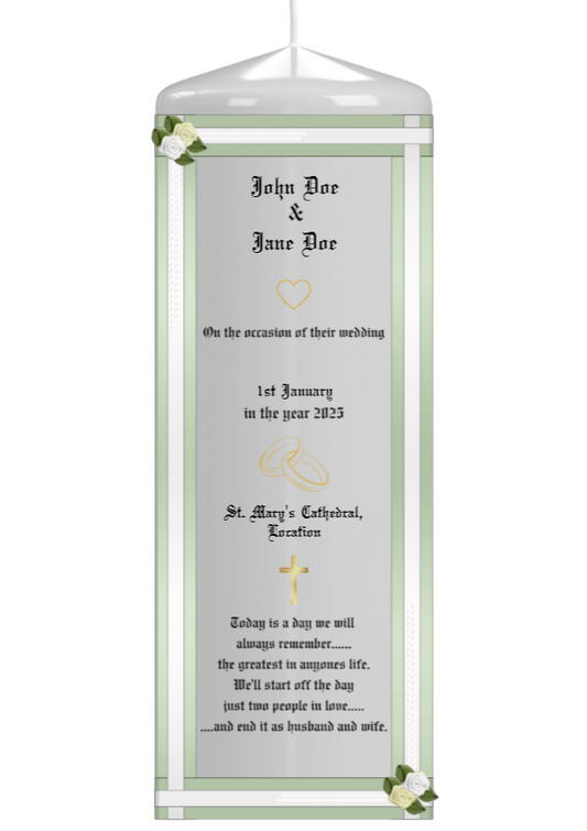 Wedding Candle